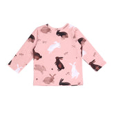 Shirt met lange mouwen van katoen (biologisch)